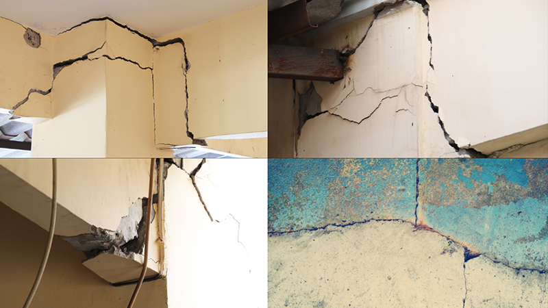 concrete cracking