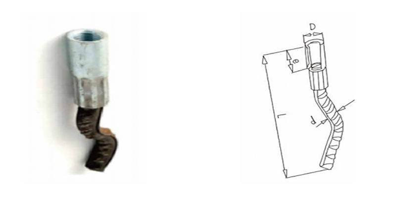 Wavy Tail Anchor(short Type) Wavy Tail Anchor(short Type)