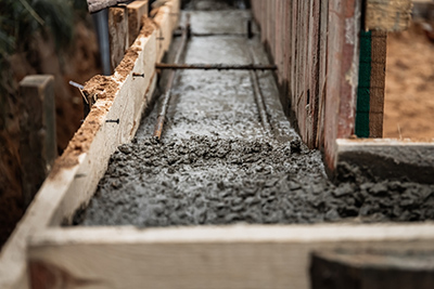 Reinforcing bar displacement in precast concrete