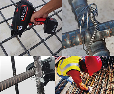 Rebar binding reel